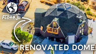 Luxury Off Grid Geodesic Dome Home Tour [upl. by Idnas387]