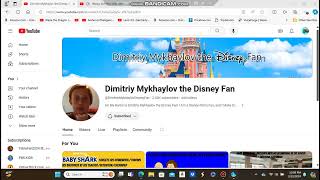 Happy 18th birthday to Dimitriy Mykhaylov the Disney Fan [upl. by Chrissa437]