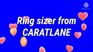 Ring sizer from Caratlane [upl. by Alenson]