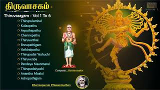 திருவாசகம் Thiruvasagam Vol7 in Tamil  Dharmapuram P Swaminathan  Shambho Sankara Devotional Song [upl. by Blakely]