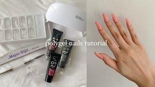 trying the polygel nail kit from shopee below php500 [upl. by Anatsirhc]