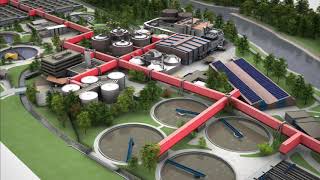 Zurich Werdhoelzli How does a sewage treatment plant work [upl. by Zigrang]