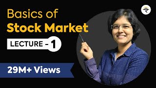 Basics of Stock Market For Beginners Lecture 1 By CA Rachana Phadke Ranade [upl. by Atikihc]