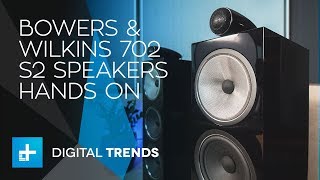 Bowers amp Wilkins 702 S2 Speakers  Hands On Review [upl. by Piderit]