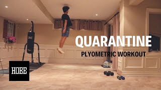 Keep Your VERTICAL JUMP  Quarantine Plyometric Workout [upl. by Eniruam]