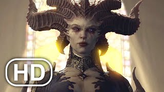 DIABLO 4 Lilith Vs Church Priest Cinematic 4K [upl. by Abrams774]