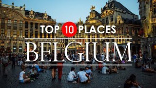 Top 10 Beautiful Places to Visit in Belgium  Belgium Travel Video [upl. by Attenyt]