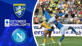 Frosinone vs Napoli Extended Highlights  Serie A  CBS Sports Golazo [upl. by Adnoved260]