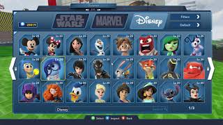 Disney Infinity 30 All Characters gameplay part 3 Disney [upl. by Jori270]