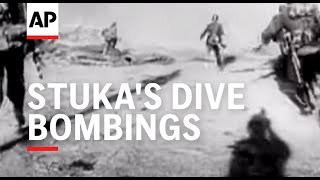 STUKAS DIVE BOMBING  WORLD WAR II  SOUND [upl. by Gwenette764]