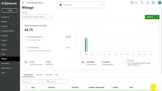 Recording Mileage on QuickBooks Online [upl. by Garap]