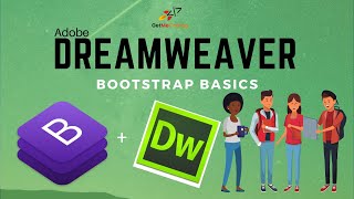 A Dreamweaver Bootstrap Basics Tutorial  Responsive Websites [upl. by Nethsa]