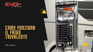 Come funziona il frigo trivalente dei Camper [upl. by Hiamerej]