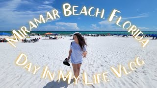 Miramar Beach Fort Walton amp Destin Florida Vacation Day in My Life Vlog Beach Vacation Part 1 30A [upl. by Psyche]