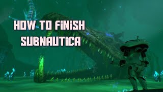 How to Beat Subnautica FULL FROM START TO END [upl. by Rida976]