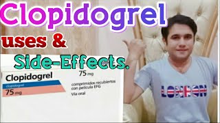 Clopidogrel 75mg uses side effects amp dosage [upl. by Odnalra]