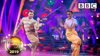 Kelvin and Oti StreetCommercial to Do I Love You  Week 10  BBC Strictly 2019 [upl. by Nelav]