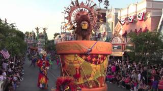 Mickeys Soundsational Parade at Disneyland Park featuring drummer Mickey Mouse [upl. by Hussey]