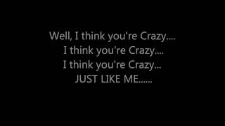 CEE LO GREEN  CRAZY LYRICS ON SCREEN [upl. by Ahsimin]