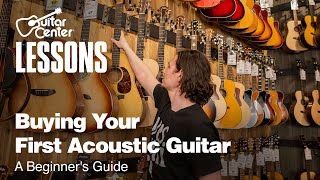 Buying Your First Acoustic Guitar 5 Things You MUST Consider  A Beginners Guide [upl. by Langbehn]