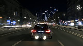 Moscow Night BMW M4  LIMMA Girl [upl. by Amitaf]