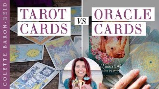 Tarot vs Oracle Cards [upl. by Canada]