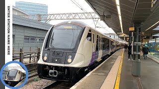 trains at stratford DLR tube national rail TfL rail and London overground [upl. by Adnam]