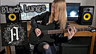 ARCHITECTS  BLACK LUNGS  Guitar Cover  TABS [upl. by Nappie726]