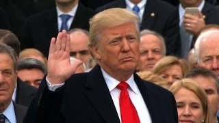 Donald Trump sworn in as 45th US President [upl. by Ohploda886]