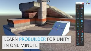 Learn ProBuilder for Unity in One Minute [upl. by Fina652]