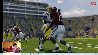 NCAA Football 14  Georgia vs Alabama Gameplay HD [upl. by Zwart]