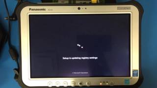 Panasonic Toughpad FZG1 Recovery Partition System Restore W7 [upl. by Ylrebmic]