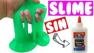 SLIME SIN PEGAMENTO 🚫  Recetas Que SI Funcionan 👍 [upl. by Enialehs]