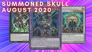 The Best Summoned Skull Deck Profile August 2020  Most Competitive Version Yet YuGiOh Post ROTD [upl. by Ajam875]