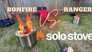 Solo Stove Bonfire VS Ranger Best Portable Firepit for Camping and Overlanding [upl. by Eanom]