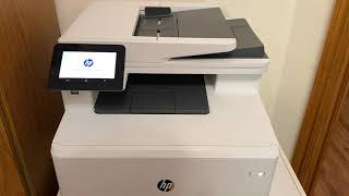 HP Color LaserJet Pro MFP M479fdw Demonstration and Review [upl. by Frerichs550]