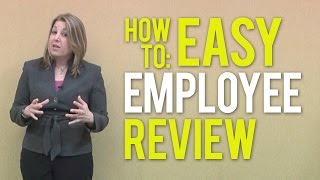 Employee Performance Review  An Easy HowToGuide [upl. by Lawler]