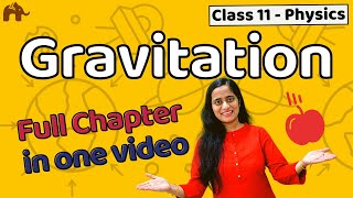 Gravitation Class 11 one shot Physics  CBSE NEET JEE  Chapter 8 [upl. by Nareik974]