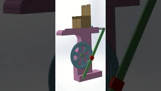 Rotary to Oscillating Motion mechanism [upl. by Anialahs]