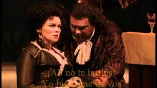 Don Giovanni ultima escena y escena del comendador subtitulado en español [upl. by Dawn]