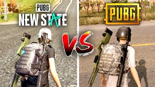 PUBG NEW STATE vs PUBG PC  Direct Comparison Attention to Detail amp Graphics [upl. by Dosia]