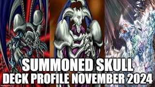 SUMMONED SKULL DECK PROFILE NOVEMBER 2024 YUGIOH [upl. by Bolling]