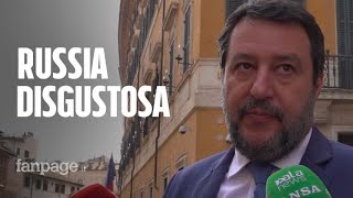 Guerra RussiaUcraina Salvini quotMissili su Kiev disgustosi lEuropa deve intervenirequot [upl. by Della509]