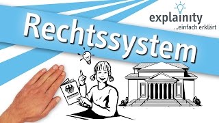 Das deutsche Rechtssystem einfach erklärt explainity® Erklärvideo [upl. by Tuppeny]