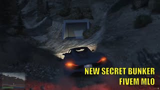 New Secret Bunker 1 MLO  Fivem Custom MLO  GTA 5 [upl. by Rusticus682]