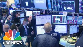 Stock Trading Halted After Markets Plunge At Market Open  NBC News [upl. by Florette188]