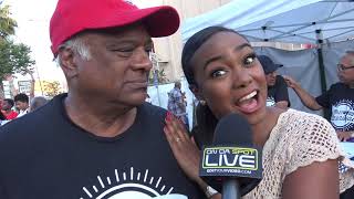 Tatyana Ali amp Dad Hollywood Carnival [upl. by Tema]