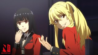 Kakegurui  MultiAudio Clip Yumeko and Mary Teamup  Netflix Anime [upl. by Nahtanoj]