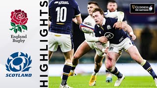 England v Scotland  HIGHLIGHTS  Historic Calcutta Cup Clash  Guinness Six Nations 2021 [upl. by Aara]