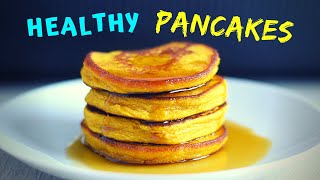 3 Ingredient Healthy Pancakes 3 WAYS GLUTEN FREE [upl. by Ennybor]